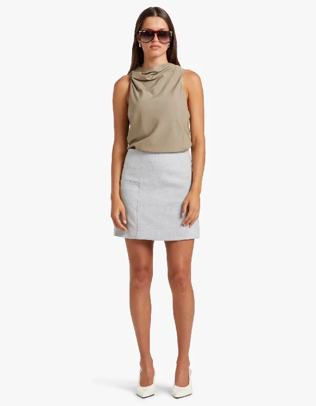 Harlow Mini Skirt - Slate Fashion For Every Occasion