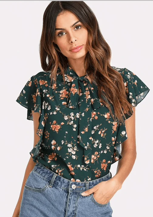 FLORAL CASCADE SLEEVE Limited Time Flash Sale