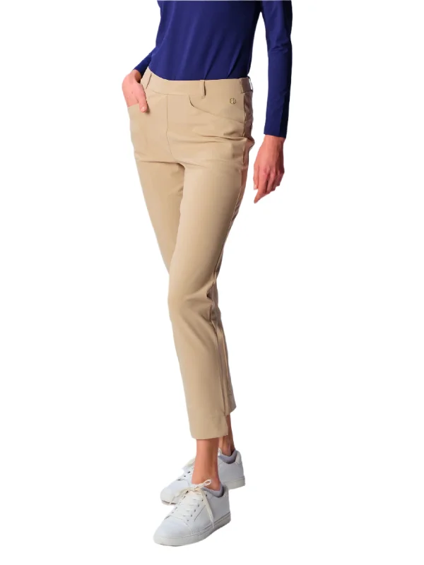 G Lifestyle Golf Pant - Khaki Elegant Attire