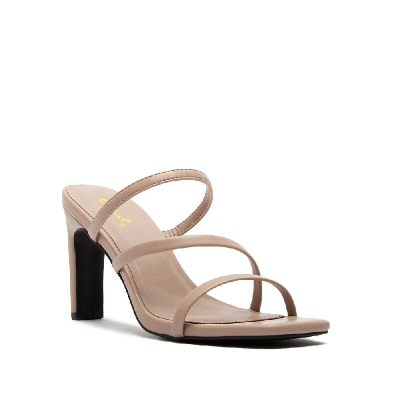 Strappy Kiara Heels In Birch Attire Sale