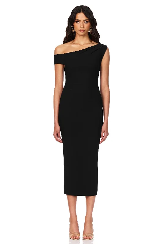 Nookie Natalia Midi Dress - Black Bold Fashion