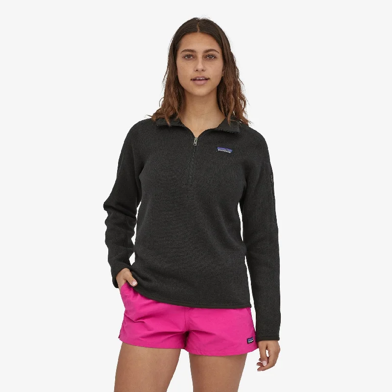 Patagonia Better Sweater 1/4-Zip Fleece - Black End Of Month Blowout