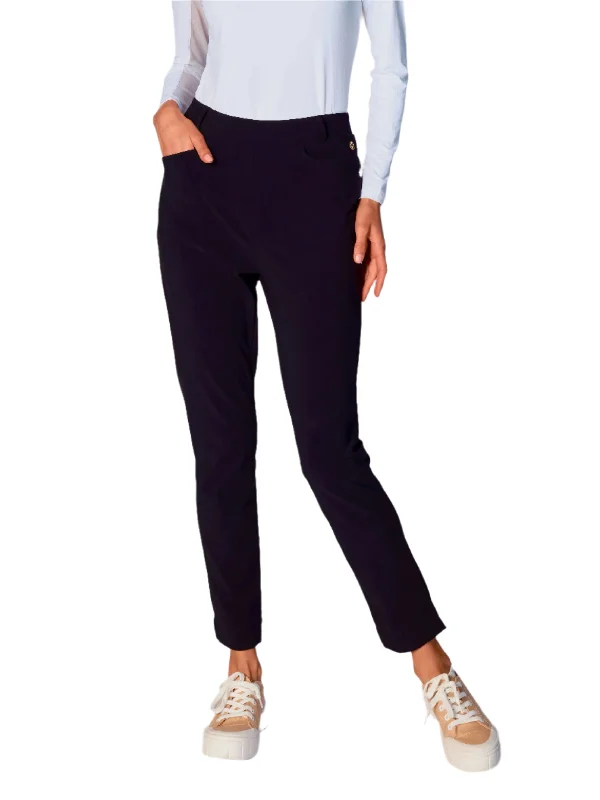 G Lifestyle Golf Pant - Black Casual Chic