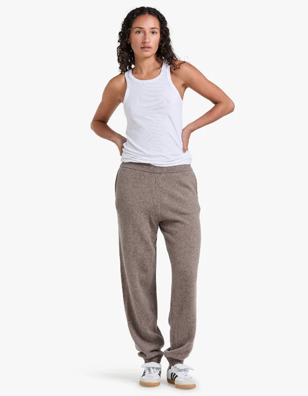 Sacharlotte Knit Pants 15010 - Grey Blue Mel Subtle Sophistication