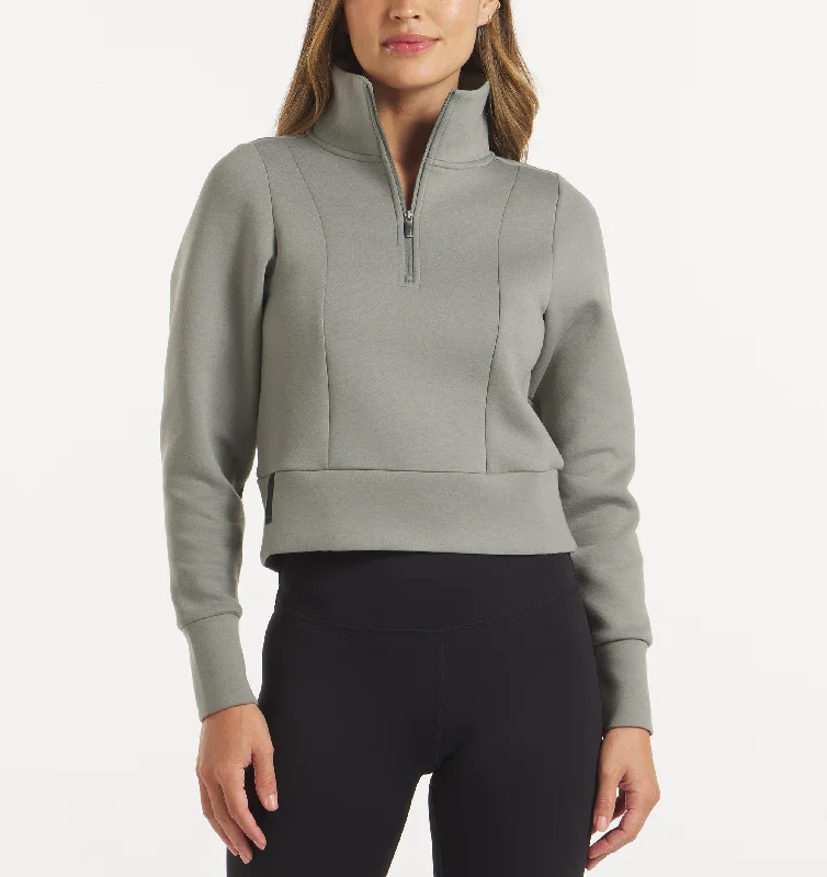 LuxBreak Half-Zip Pullover Season Appropriate Women's Collection