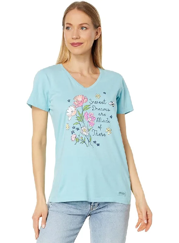 Life is Good V Neck Sweet Dreams Fashion Sale