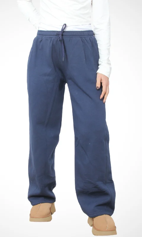 Women Straight Leg Sweatpants (Dark Blue) Trendy Women's Collection