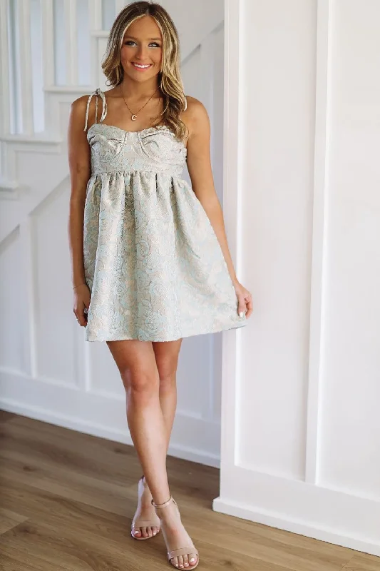 Ballet Slippers Mini Dress - Blue Wardrobe Update