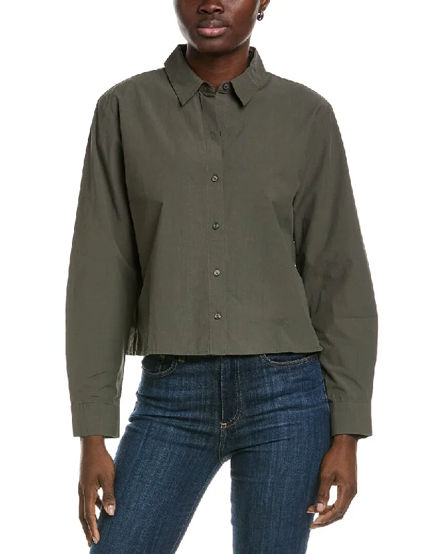 EILEEN FISHER Classic Collar Shirt Colorful Clothing