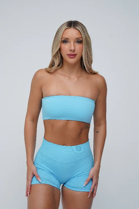 Bandeau - Ice Blue Luxury Fashion for Women