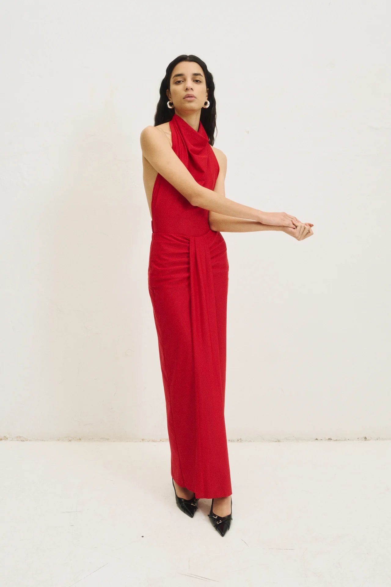 Mai Maxi Skirt in Red Browse Our Top Products