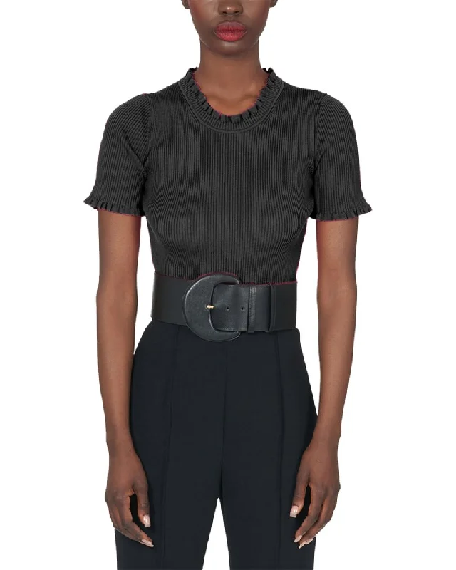 Carolina Herrera Knit Silk-Blend Top You'Ll Love Us Because