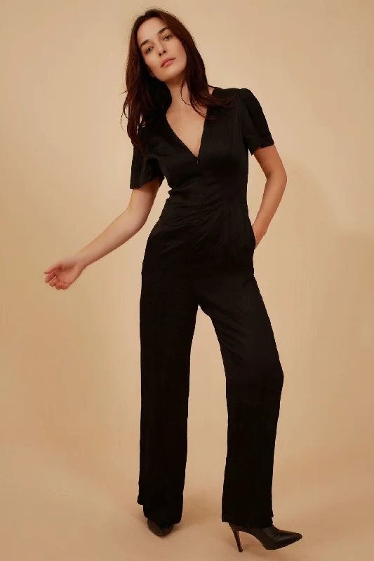 Silkwood Corrie Jumpsuit in Black Seize Bargains