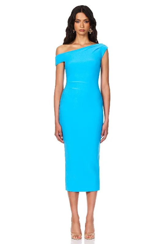 Nookie Natalia Midi Dress - Turquoise Fashion For Every Occasion