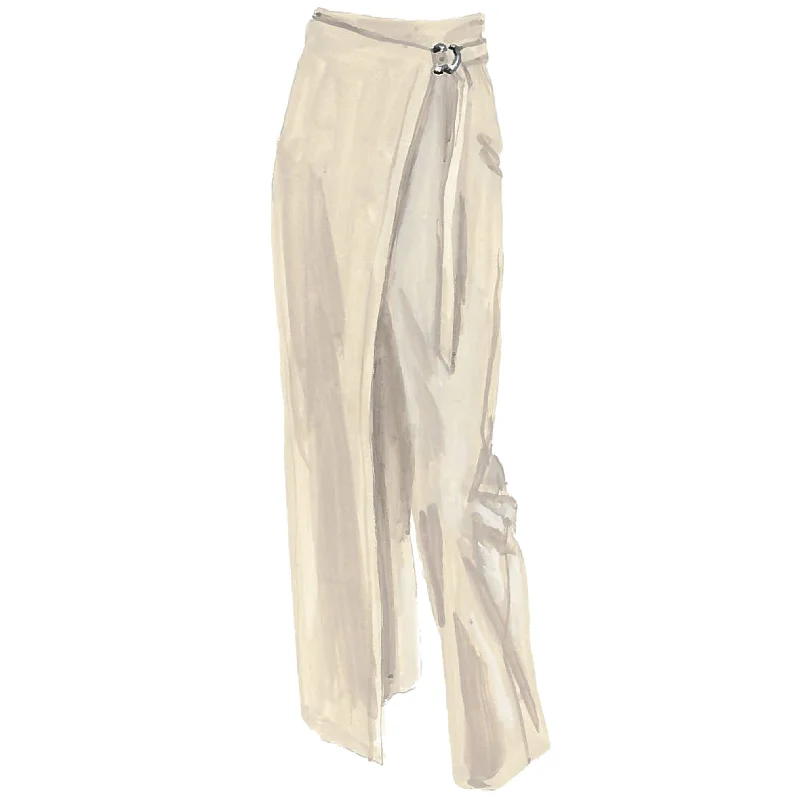 Wrap-Style Pants Y2K Nostalgic Fashion Look