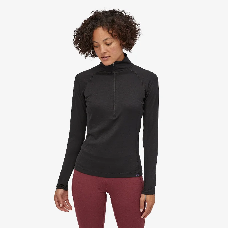 Patagonia Capilene Midweight Zip-Neck - Black Today Only