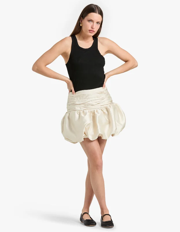 Finley Mini Skirt - Ivory Hot Sale