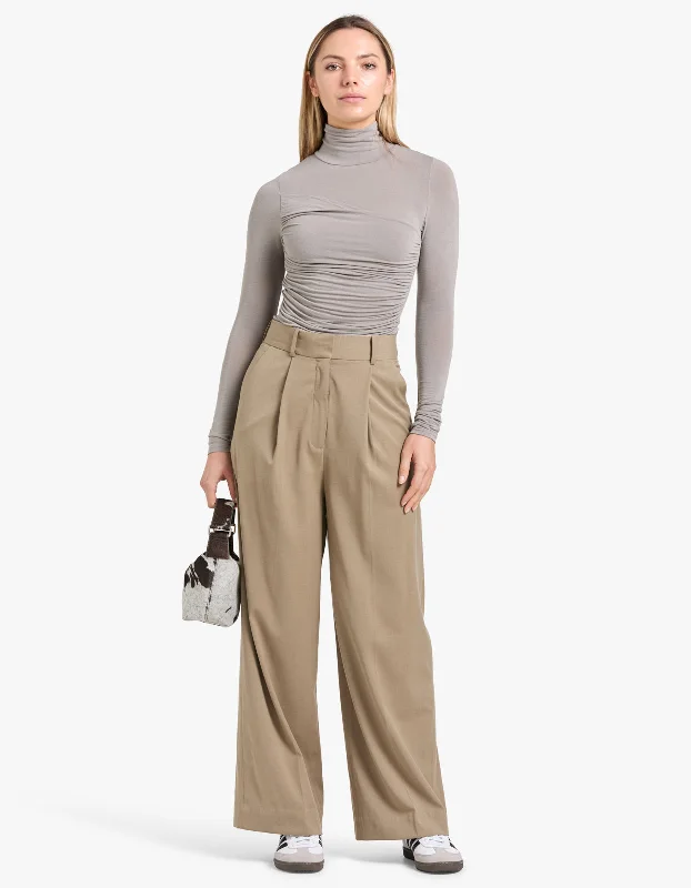 Marina Trouser - Beige Summer Fashion