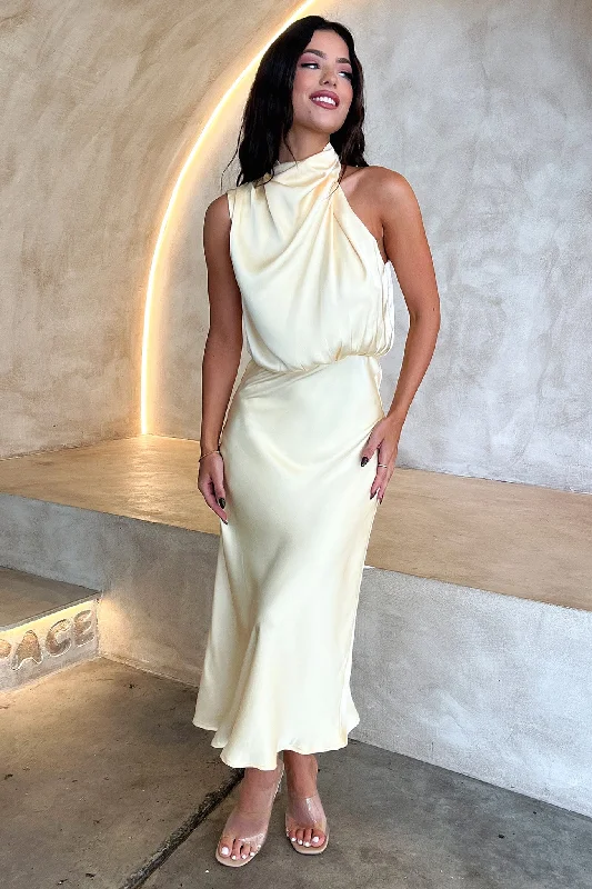 Santorini Maxi Dress - Yellow Latest Trends