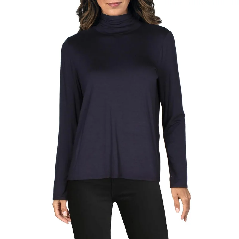 Womens Turtleneck Top Pullover Top All Season Fashion Collection