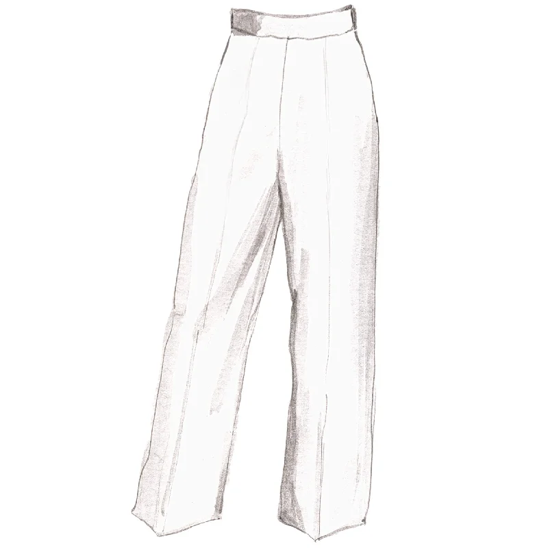 High-Waisted Trousers Flash Sale Now