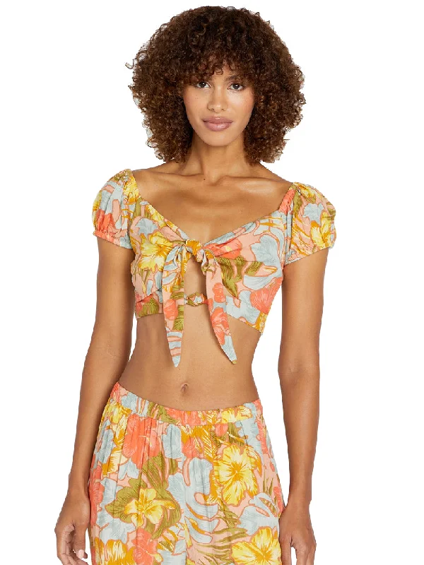 VOLCOM TROPICAL SPICE TOP Odd Size Clearance Sale