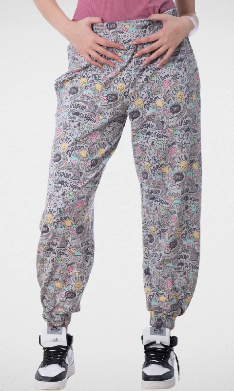 Women Sweat Pants (Print) Comfortable Clothes