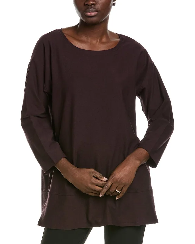 EILEEN FISHER Ballet Neck Tunic Flash Sale, Don't Miss