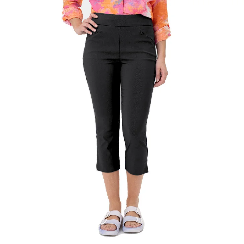 Renuar 21-Inch Pull On Capri Pant - New Midnight Trendy Fashion For Women