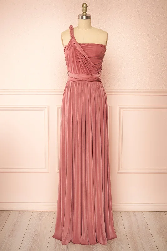 Kilda Pink | Convertible Maxi Dress Final Sale