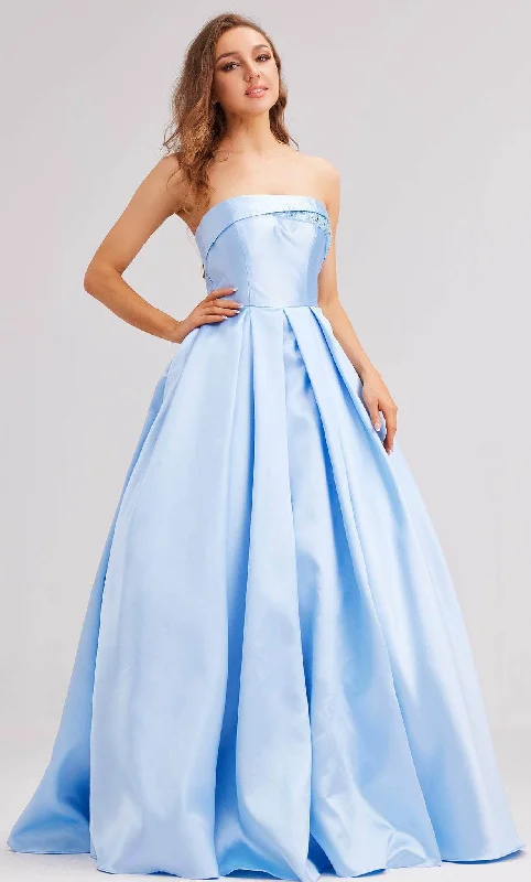 J'Adore Dresses J23003 - Strapless Mikado Ballgown Weekend Special