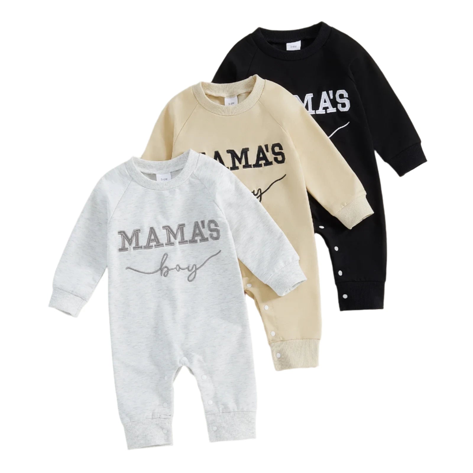 MAMA'S BOY Neutrals Jumpsuit Wardrobe Upgrade