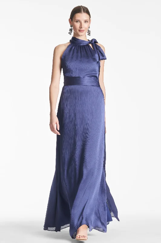 KAYLA GOWN - DEEP COBALT Clearance Event