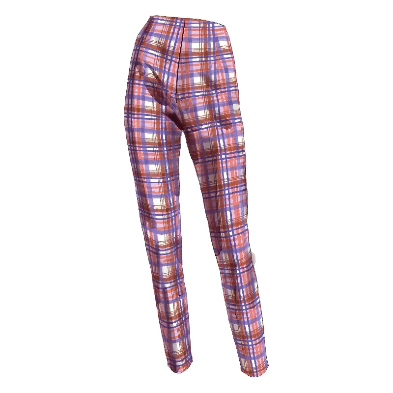 Plaid Leggings Top Brand Discounts