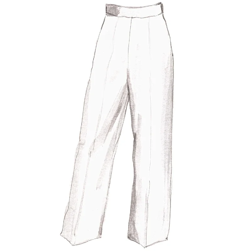 Highwaisted Wide Leg Trouser Flash Sale, Don't Miss