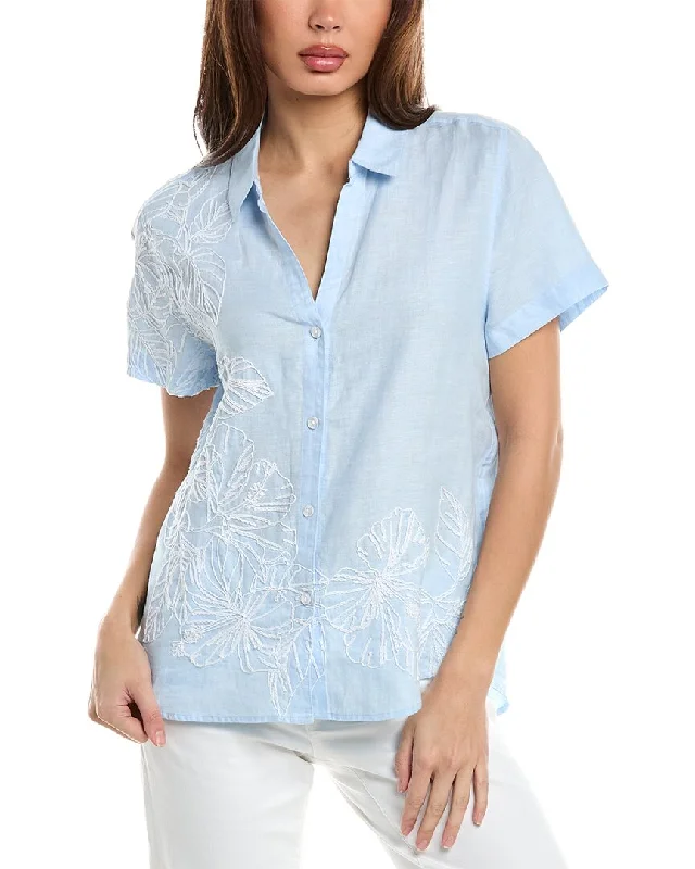 Tommy Bahama Hightide Hibiscus Linen Shirt Exclusive Sale