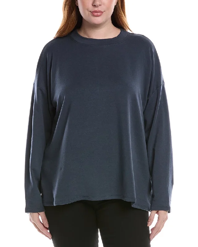 EILEEN FISHER Plus Boxy Top Premium Style