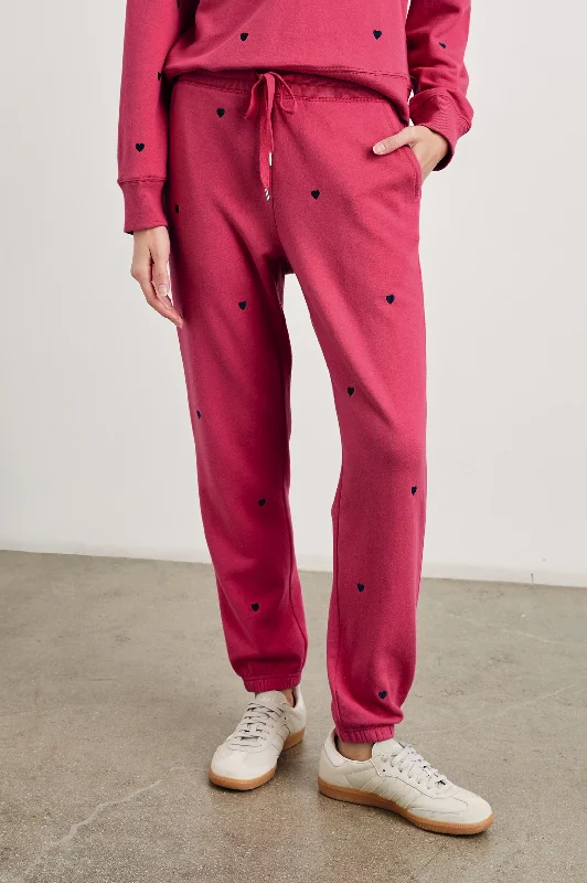 KINGSTON PANT - PINK MIDNIGHT HEARTS Get The Latest Trends