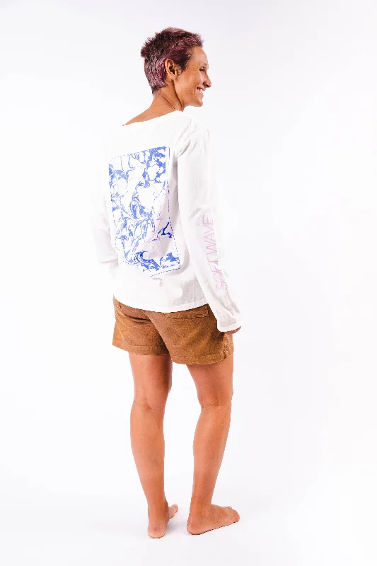 KASSIA+SURF IDEAL x KASSIA SOFT WAVE LONG SLEEVE SHIRT (PRE-SALE) Subtle Sophistication