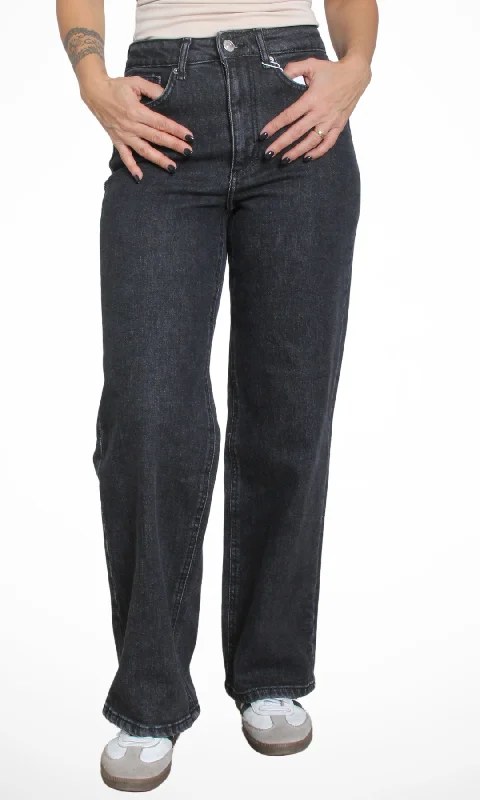 Original Women Wide Leg Jeans (Grey) Comfort Meets Fashion