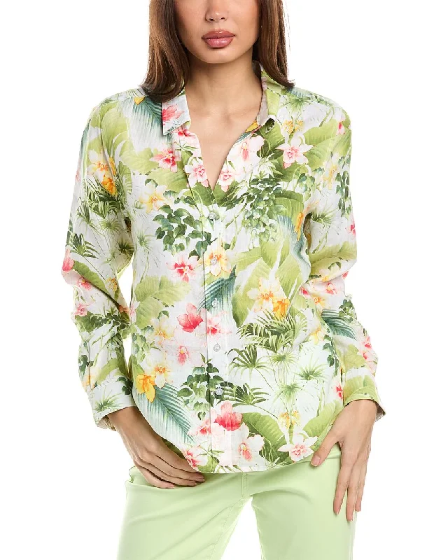 Tommy Bahama Flora Riviera Linen Shirt Stylish Basics