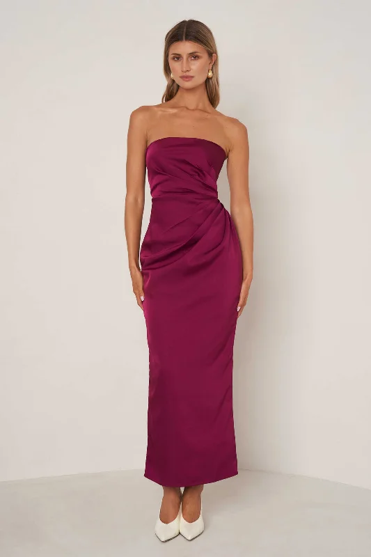 Eliza Dress - Plum Hot Styles