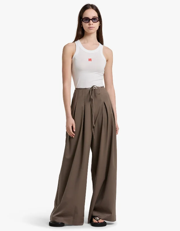 Lincoln Pant - Taupe Refined Look