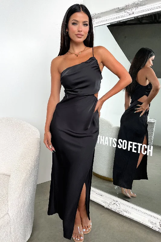 Antonella Maxi Dress - Black Save On Classic Elegant Styles