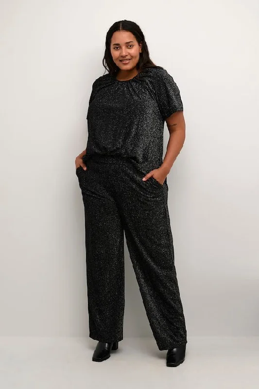 Kaffe Curve Shimmer Jumpsuit Seasonal Sale