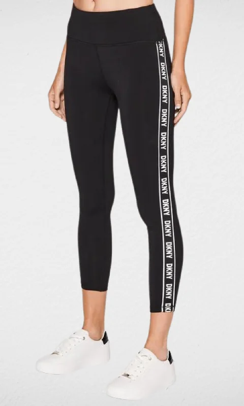 Women High Waist Legging -DKNY (Black) Versatile Wardrobe Essentials