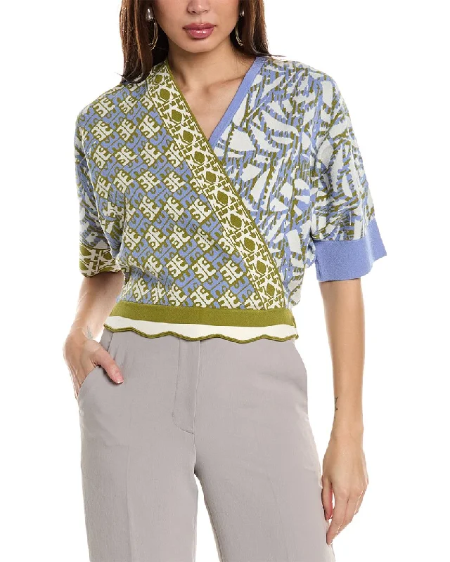 Diane von Furstenberg Mellie Top Elegant Attire