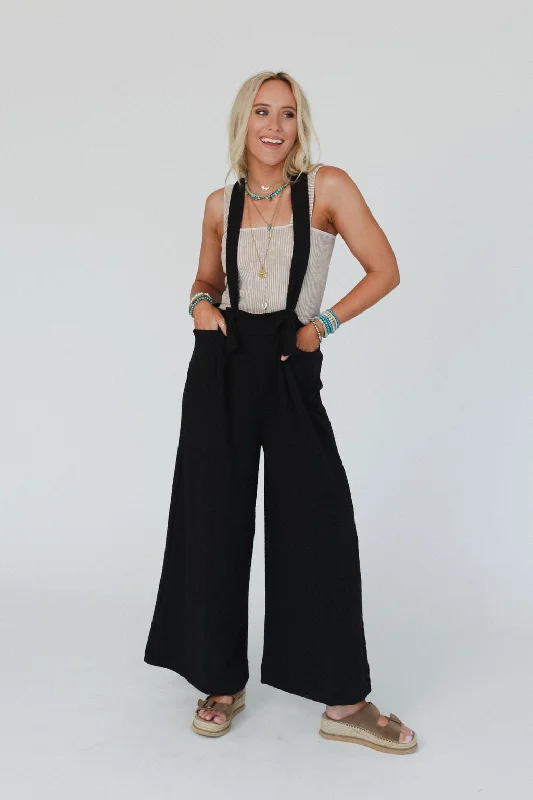 The Nest Lilia Jumpsuit - Black Chic Style, Always In Vogue