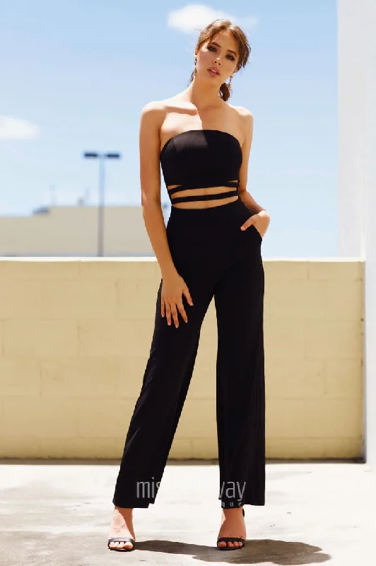 Nicole Jumpsuit - Black Stylish Spring Fashion