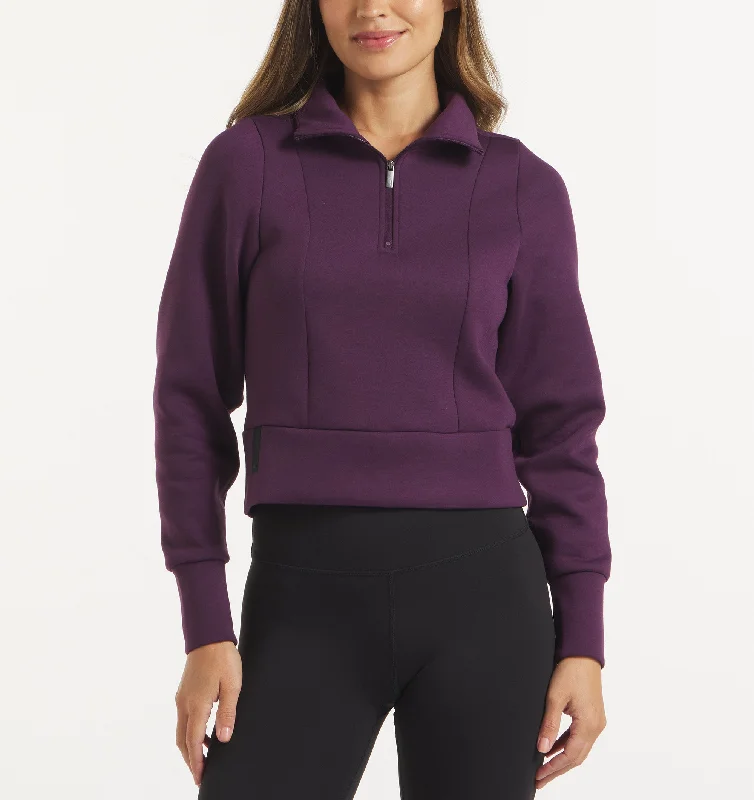 LuxBreak Half-Zip Pullover Redefining Women's Style